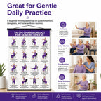 🔥Tai Chi Chair Workout Chart for Seniors (16 x 24 inches)