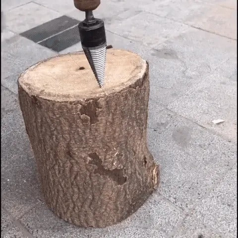 🔥 HOT DEAL  🔥 WOOD LOG SPLITTER FIREWOOD DRILL BIT