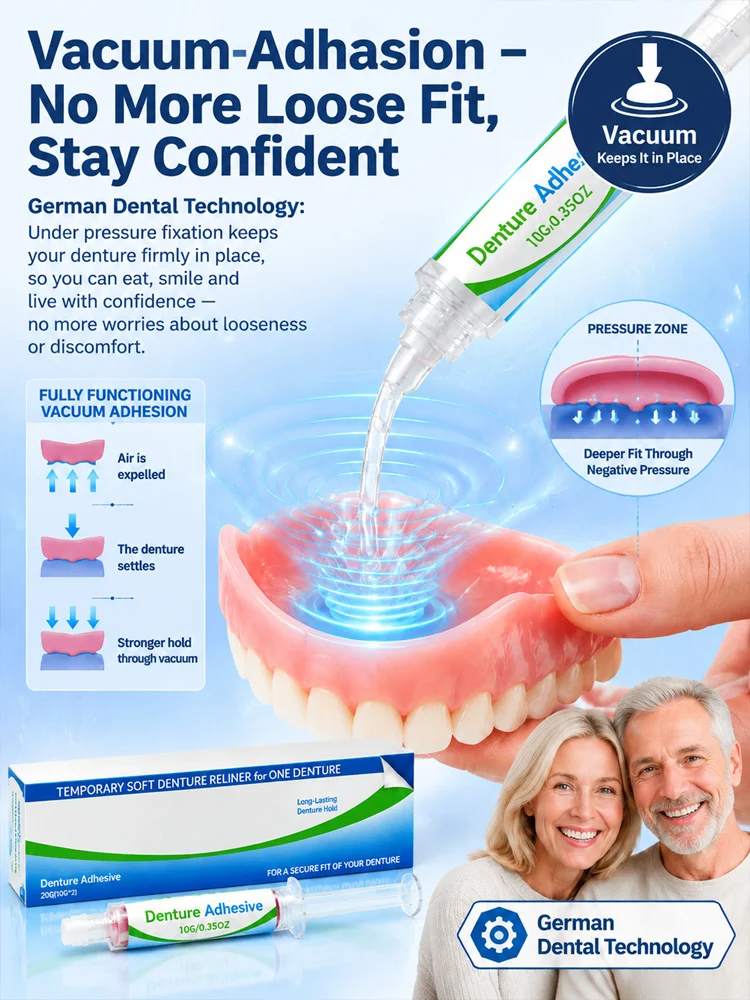 🔥 Denture Adhesive Kit + FREE Shipping