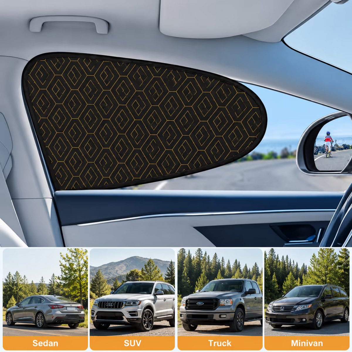 Universal Car Side Window Sun Shades
