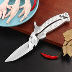All-steel Multi-function Kitchen Scissors for Chicken and Meat Cutting