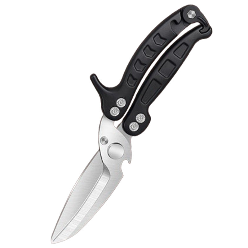 All-steel Multi-function Kitchen Scissors for Chicken and Meat Cutting